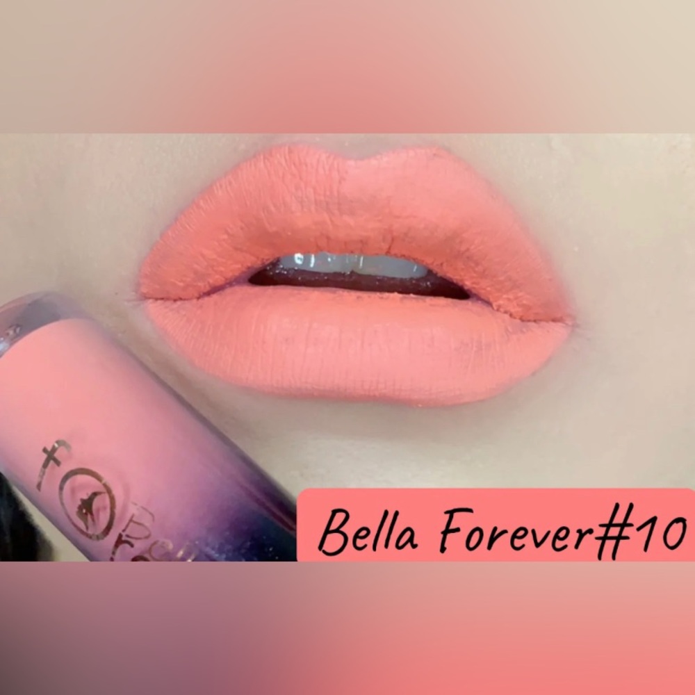 NEW Bella Forever Matte Lip Gloss PEACHY COLOR